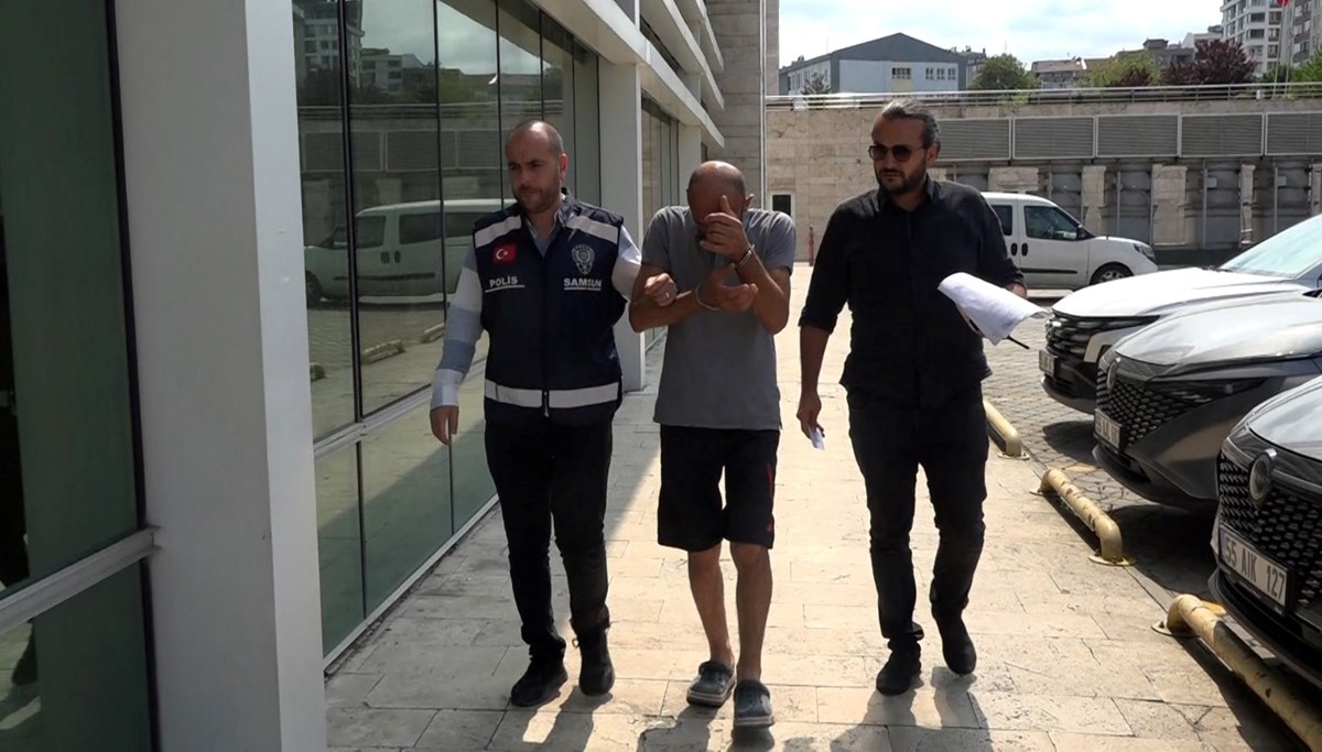 İnşaatta suçüstü yakalandı