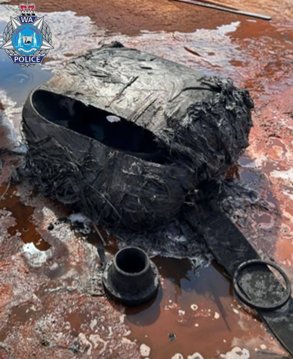 Çölde dikkat çeken enkaz: Uzay aracı parçası olabilir! - 1