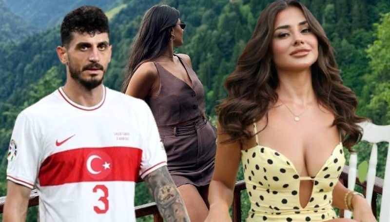 Milli futbolcu Samet Akaydin ile oyuncu Hazal Çağlar birlikteliği