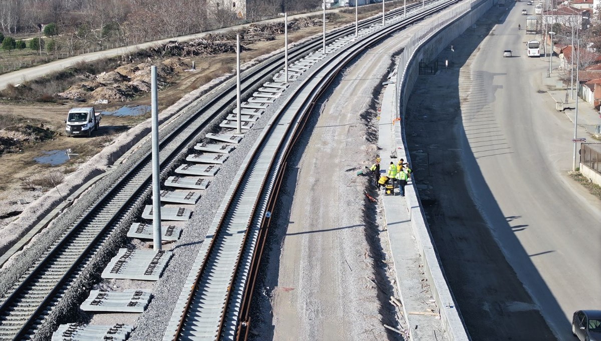 Halkalı-Kapıkule Hızlı Tren Projesi'nde test sürüşlerine başlanacak