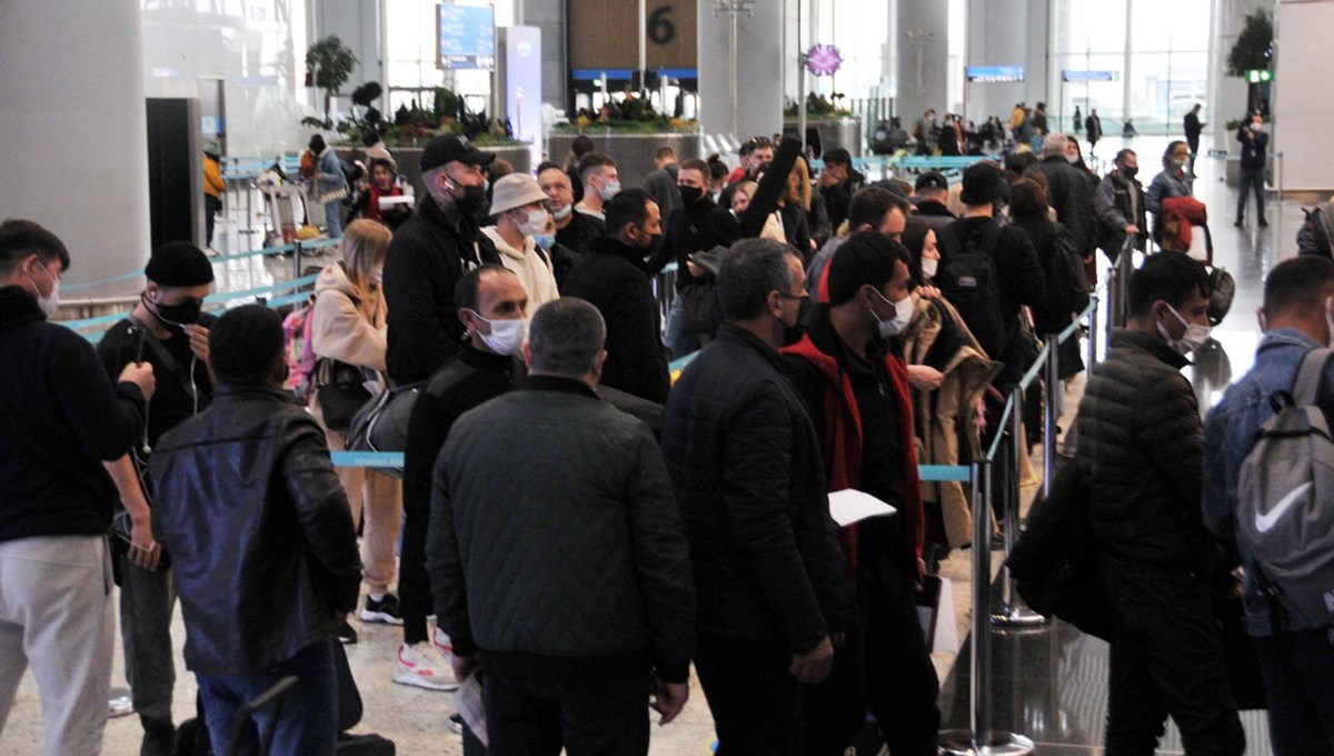 İstanbul Havalimanı'nda pandemi döneminin en yoğun günü