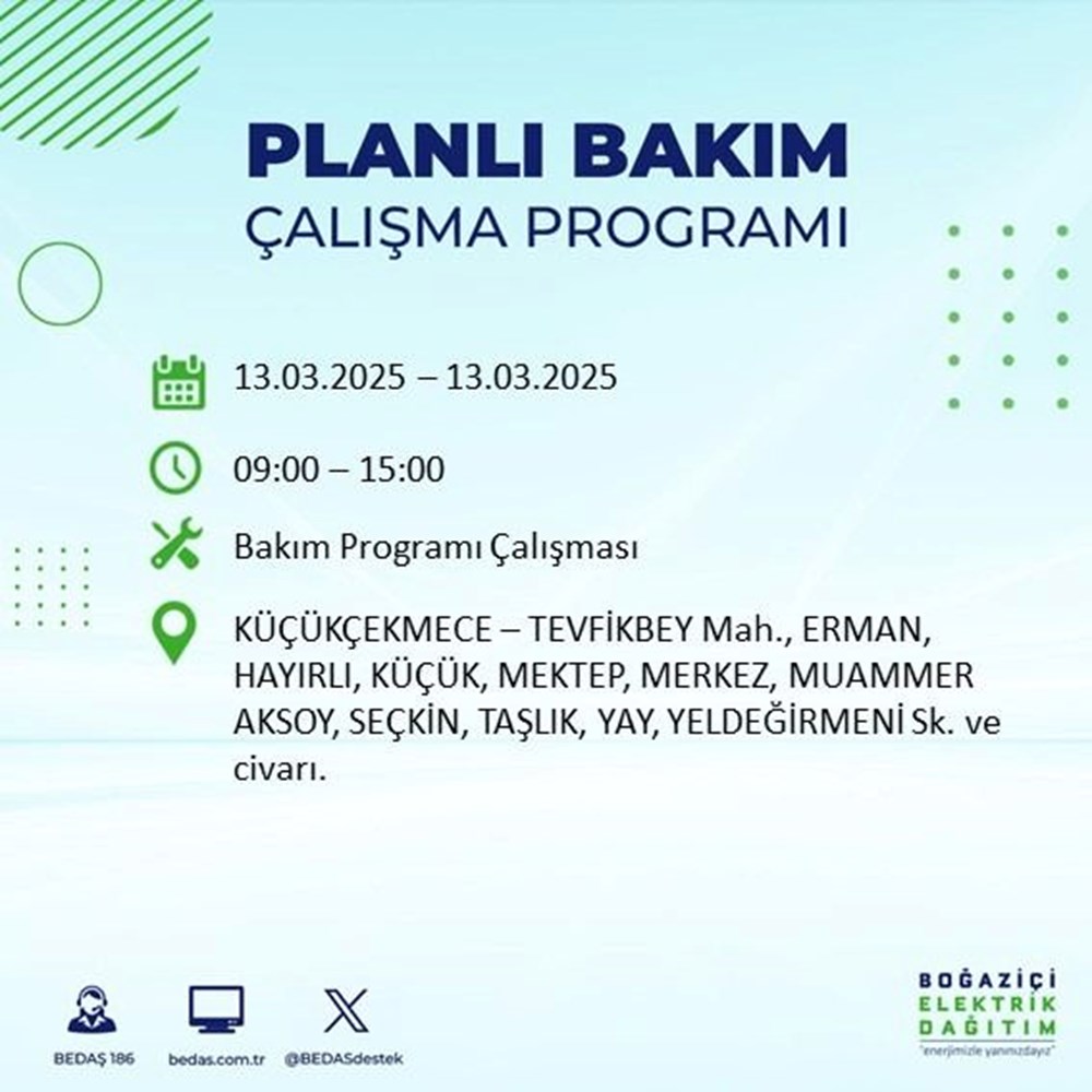 İstanbul'da Elektrikler Ne Zaman Gelecek? 19 İlçede Kesinti Alarmı (13 Mart Kesinti Haritası) 109 ZMgRN cYH0iW9U1gzrmLGA