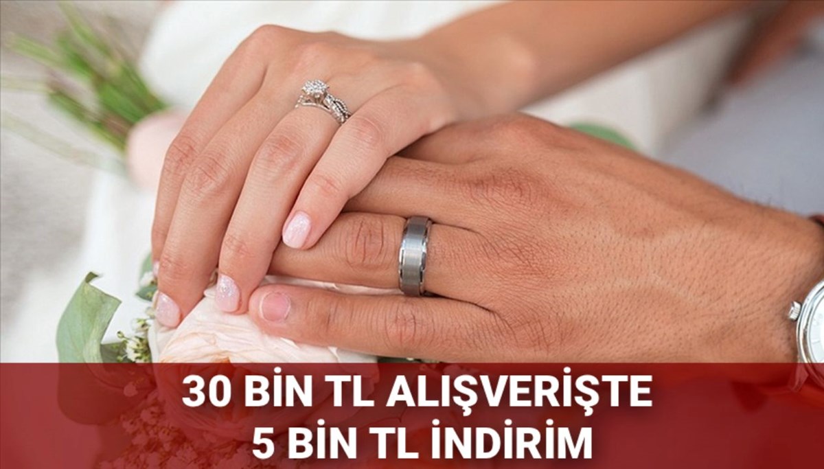 Trendyol’dan evlenecek gençlere indirim desteği: Hangi ürünlerde indirim olacak? 30 bin TL ve üzeri alışverişlerde 5 bin TL indirim fırsatı