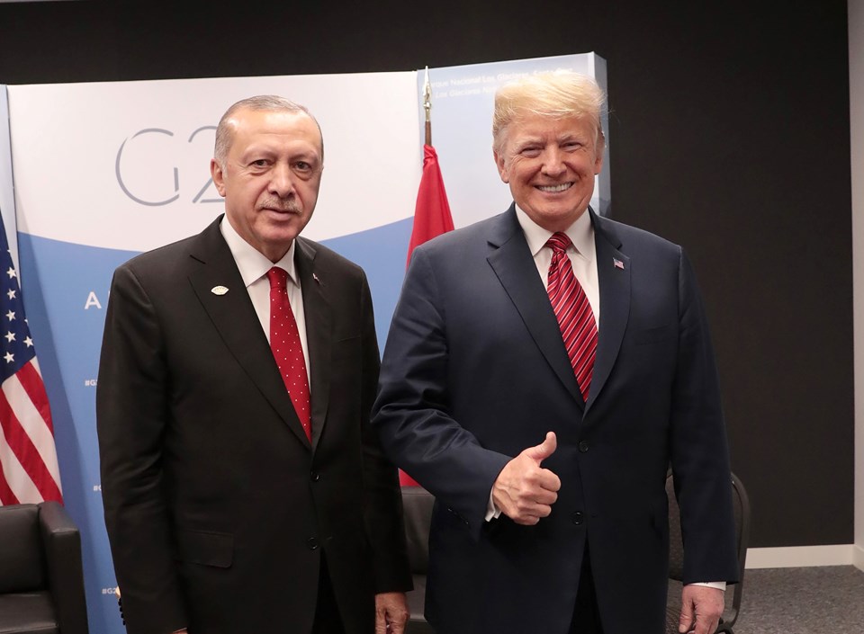 SON DAKİKA: Cumhurbaşkanı Erdoğan, Trump ile görüştü - 1
