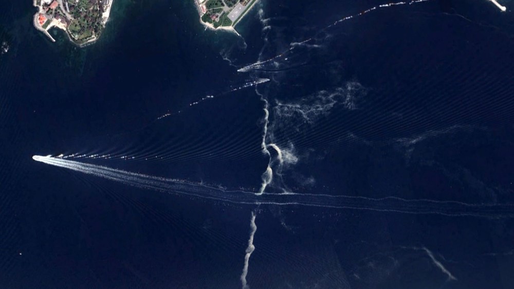 İstanbul’daki müsilaj uzaydan görüntülendi - 9