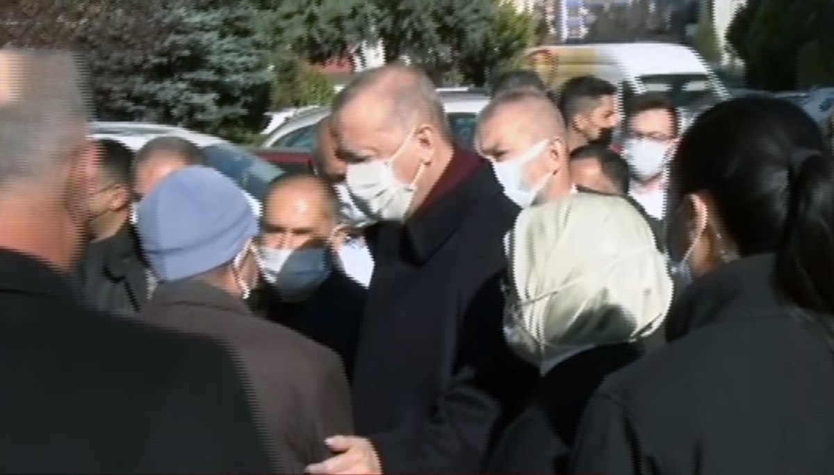 Cumhurbaşkanı Erdoğan'dan Başak Cengiz'in ailesine ziyaret