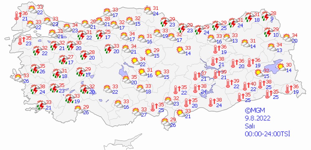 Yaz sağanakları geri döndü! (Bugün hava nasıl olacak?) - 4