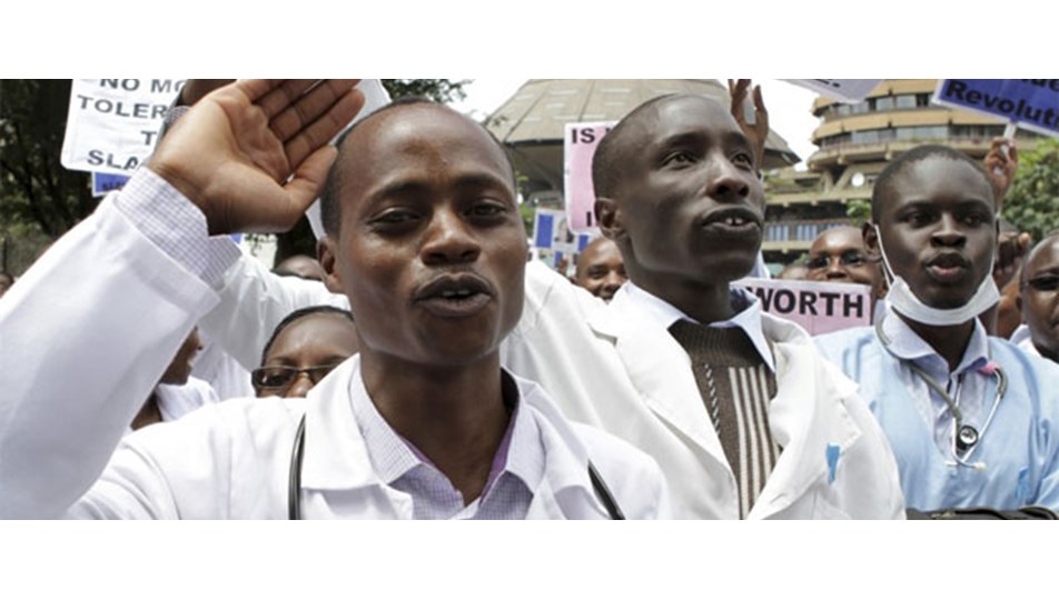 Kenya'da 'sağlık' depremi