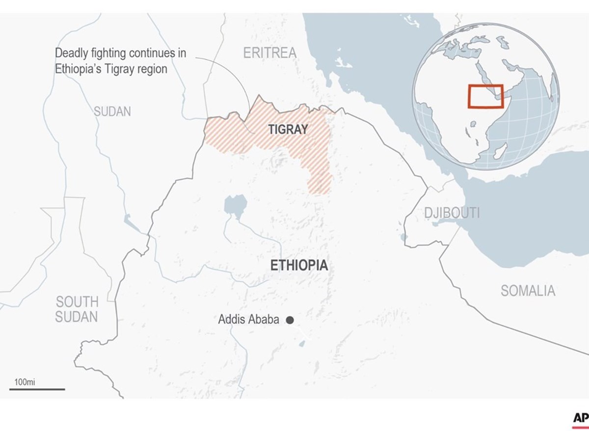 Etiyopya, Afrika Boynuzu denilen bölgede yer alıyor. Ülkenin komşuları arasında Sudan, Güney Sudan, Eritre, Cibuti, Somali ve Kenya bulunuyor.