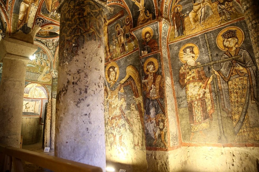 Karanlık Kilise'nin freskleri ile bin yıl öncesine yolculuk - 6