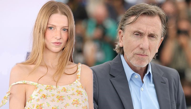 Hunter Schafer ve Tim Roth aynı projede