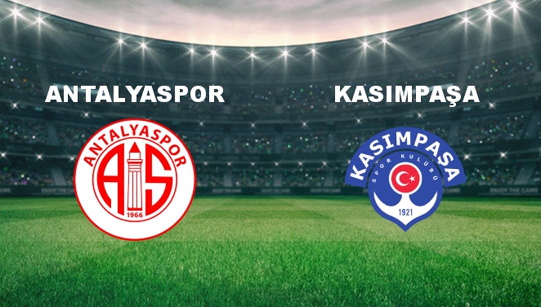 Antalyaspor - Kasımpaşa Maçı Ne Zaman? Antalyaspor - Kasımpaşa Hangi Kanalda?