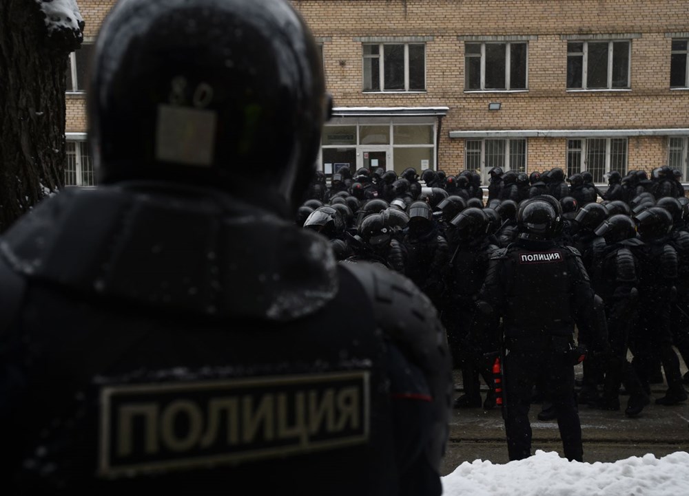 Rusya'da Navalnıy protestoları: Şehirler kapatıldı, binlerce kişi gözaltında - 17