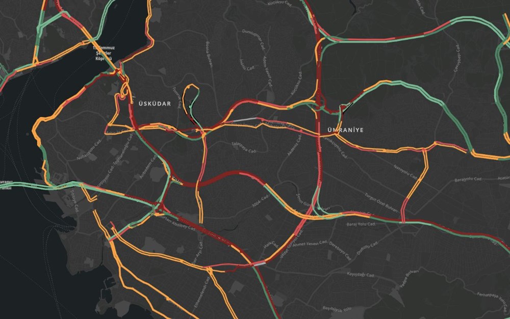 İstanbul'da yağmur trafiği: Anadolu Yakası dur kalk ilerliyor - 3