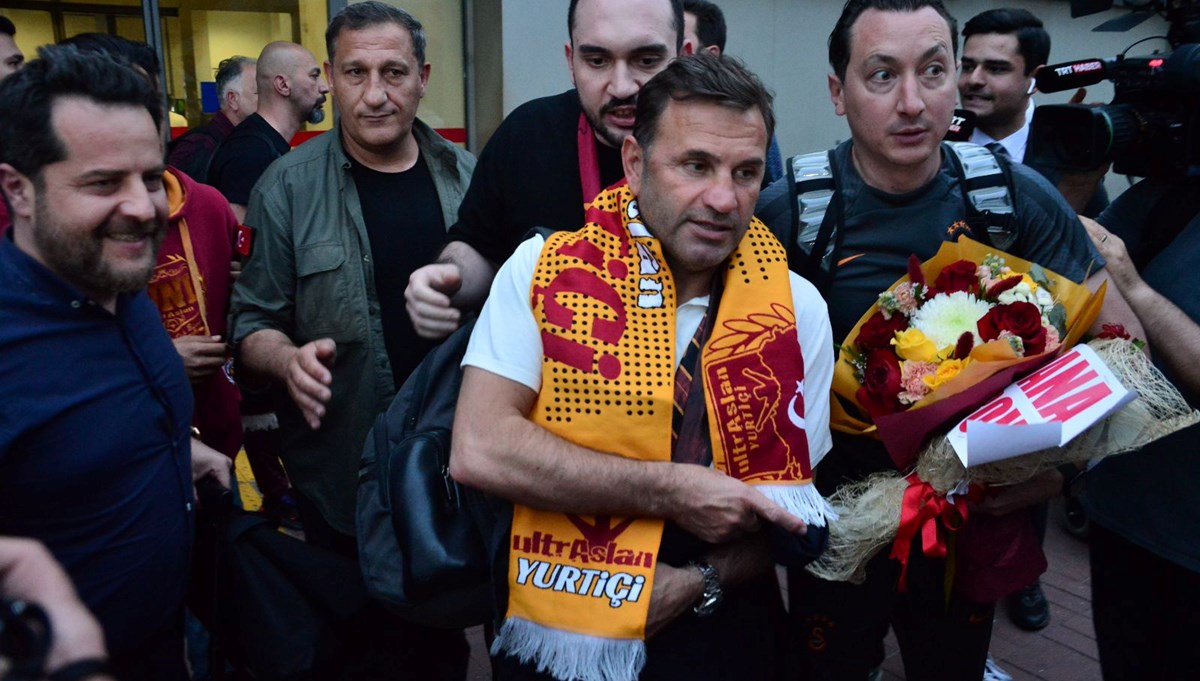 Galatasaray kafilesi Adana’ya geldi