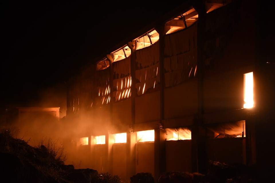 Gaziantep'te fabrika yangını - 1