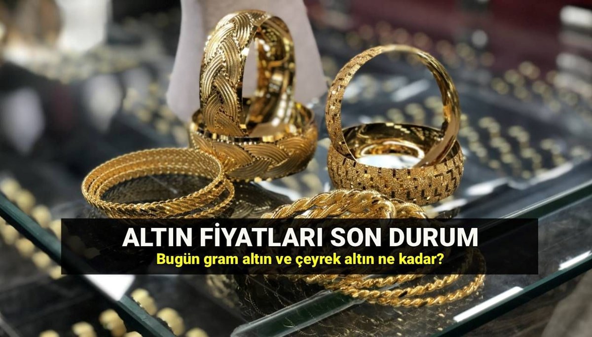 Gram ve çeyrek altın ne kadar? 7 Ağustos canlı altın fiyatları