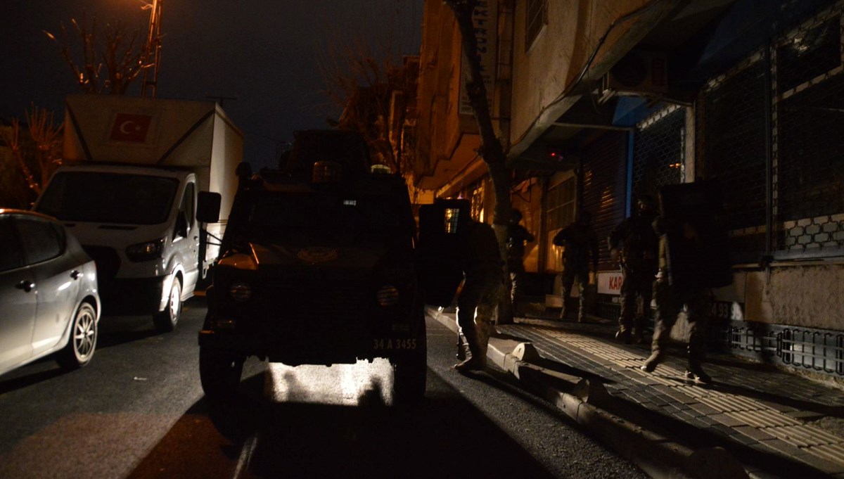 İstanbul'da helikopter destekli narkotik operasyonu