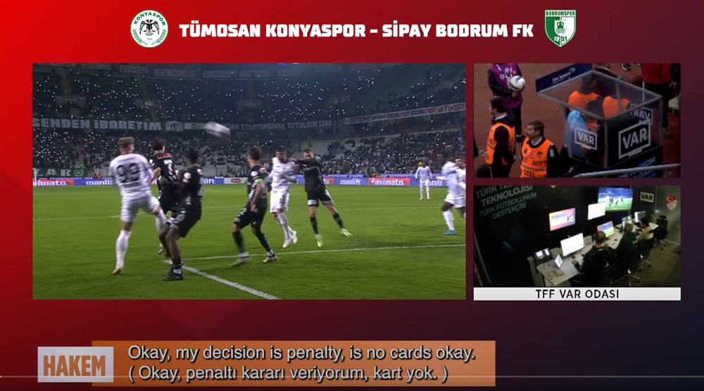 Süper Lig'de 22. haftanın VAR kayıtları açıklandı - 2