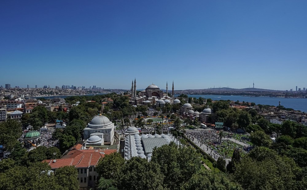 Ayasofya-i Kebir Camii Şerifi ibadete açıldı (Ayasofya'da 86 yıl sonra ilk namaz) - 31