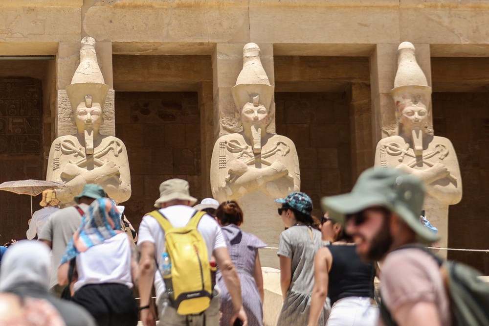 Mısır'ın kadın firavunu Hatşepsut'un tapınağı - 3