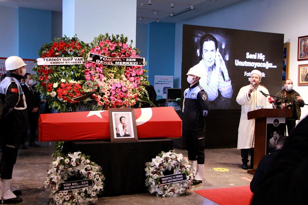 Usta oyuncu Fatma Girik son yolculuğuna uğurlandı - 74