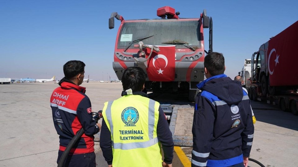 Türkiye, Şam Havalimanı'nı yenileme çalışmalarına başladı - 1