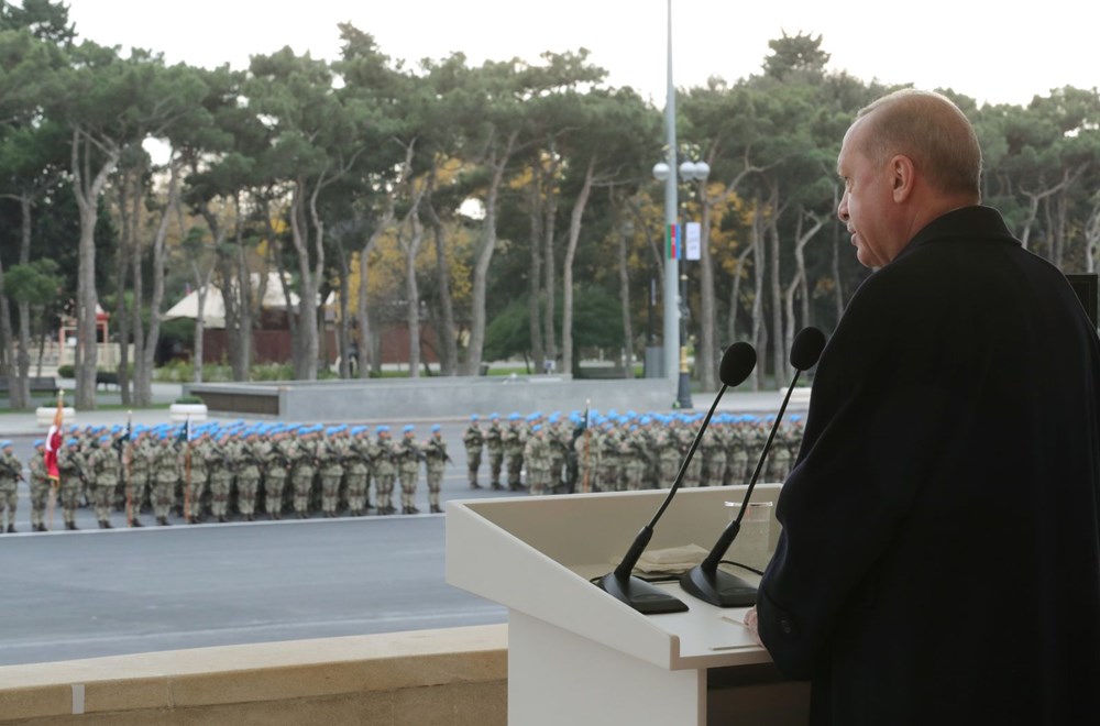 Bakü'de Karabağ zaferi kutlaması - 6