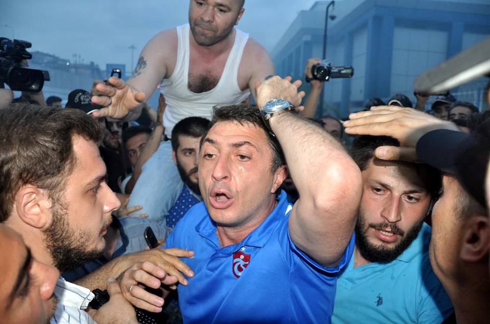 Trabzonspor’a olaylı karşılama - 1
