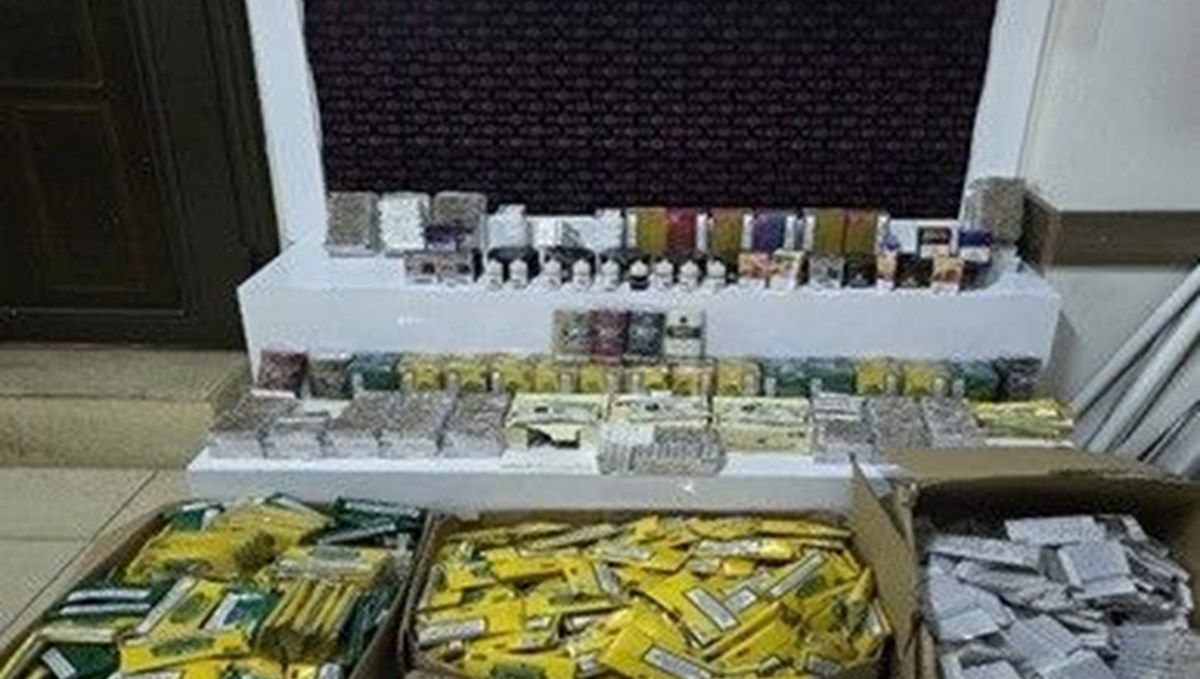 Didim'de kaçak tütün operasyonu Didim'de kaçak tütün operasyonu