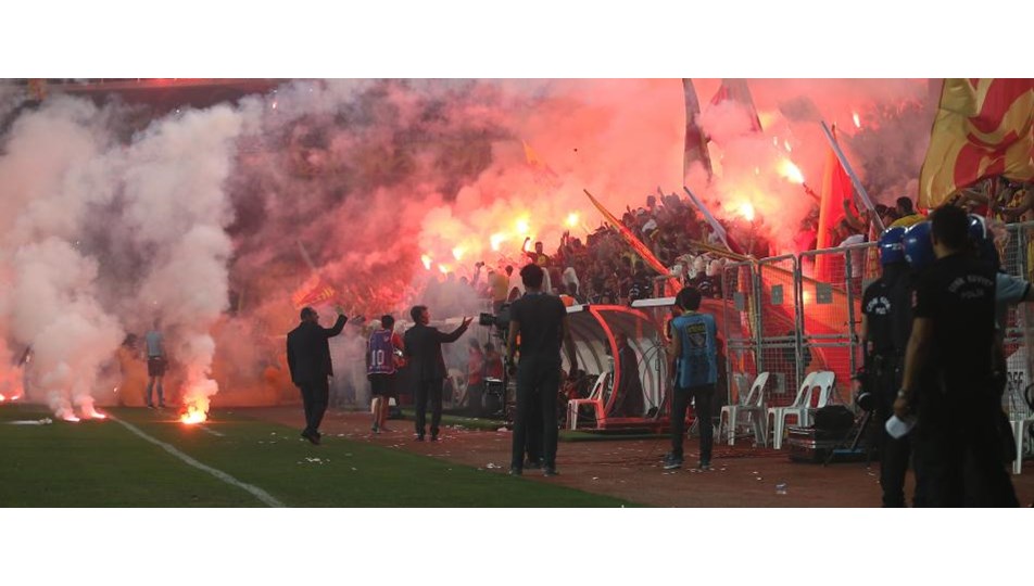 Göztepe-Eskişehir maçına soruşturma (72 gözaltı kararı)