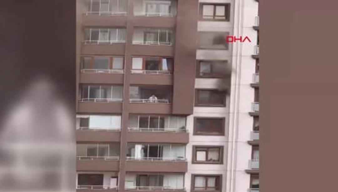 Ankara'da bir binada yangın çıktı: Mahsur kalanlar var