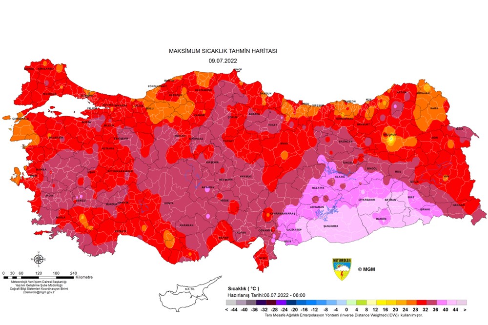 Kurban Bayramı'nda hava nasıl olacak? | 6 Temmuz Meteoroloji raporu - 8