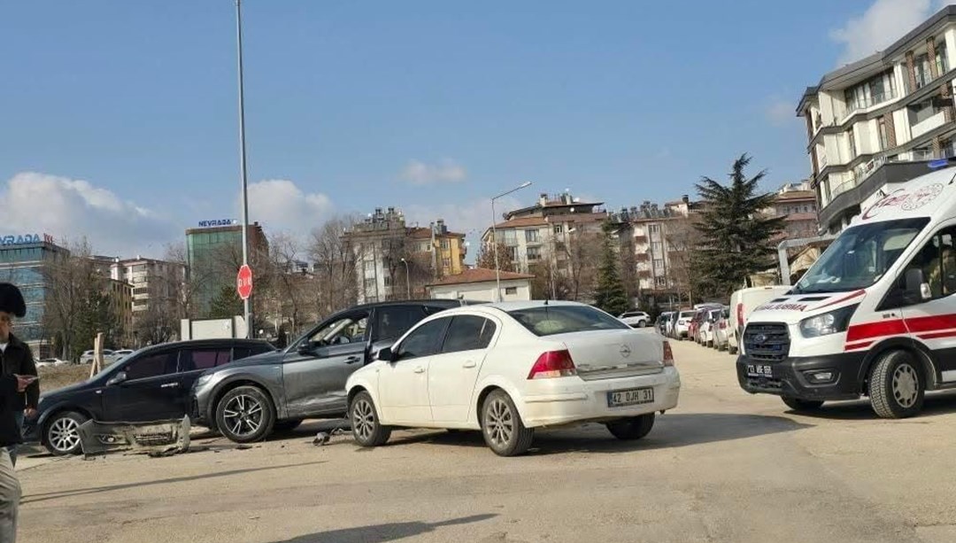 Elazığ’da trafik kazası: 1 yaralı