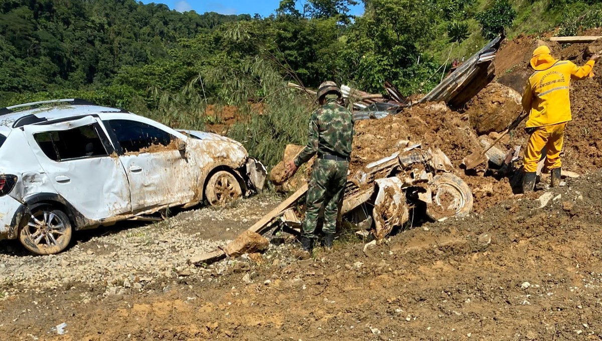 Kolombiya'da toprak kayması: 34 kişi hayatını kaybetti