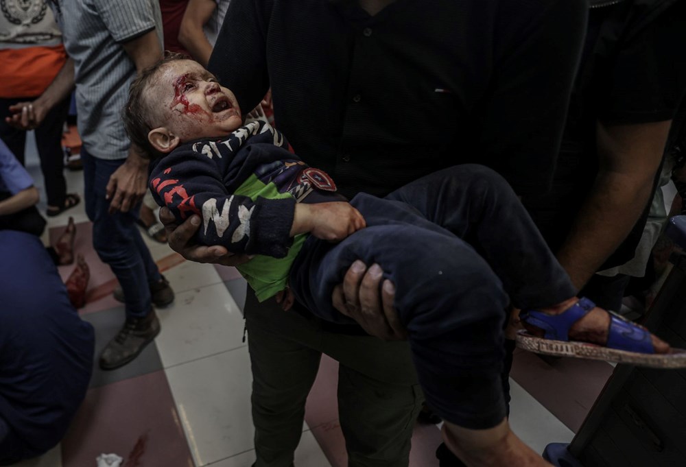 Gazze'de hastane vuruldu: Ankara'dan sert tepki - 8