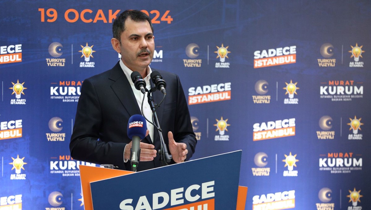 Murat Kurum: İstanbul'un yeni rotası Türkiye'nin bayrak şehri olmaktır Murat Kurum: İstanbul'un yeni rotası Türkiye'nin bayrak şehri olmaktır