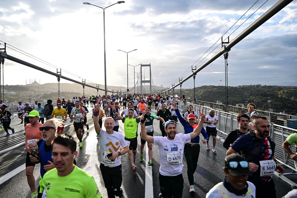 46. İstanbul Maratonu'nun kazanını belli oldu: Halk koşusu başladı - 16