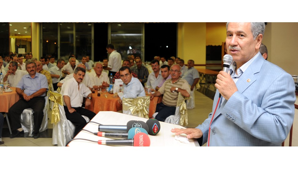 Arınç: Söyletmen vurun taktiği