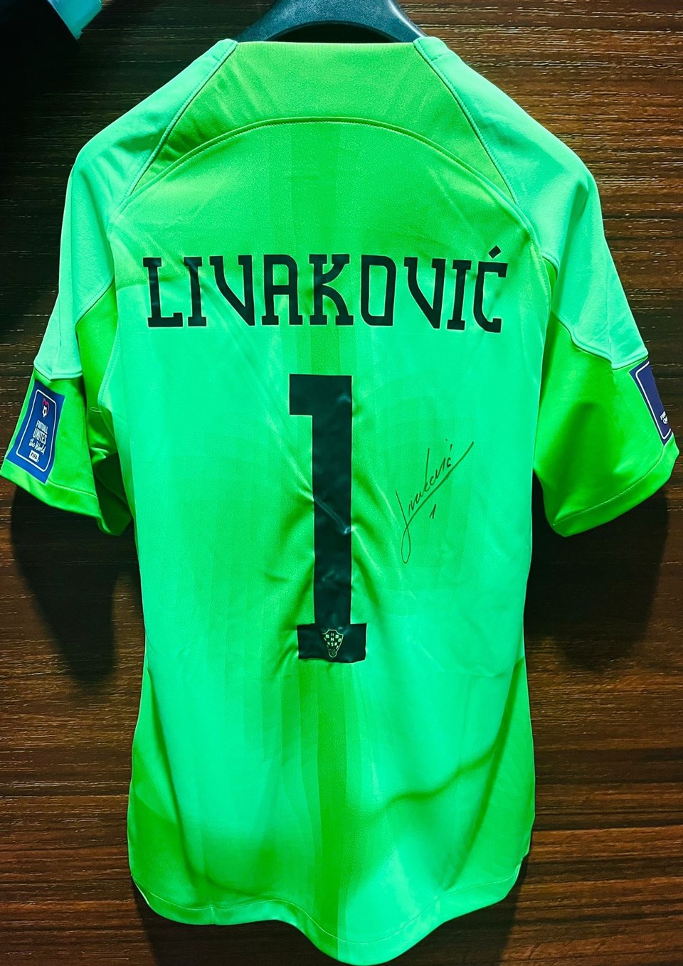 Dünya Kupası'nda Brezilya maçında tarihe geçen Hırvatistanlı Livakovic'ten Türkiye için bağış - 1