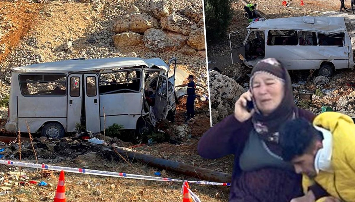 Mersin'de işçi servisi kaza yaptı: Dört ölü