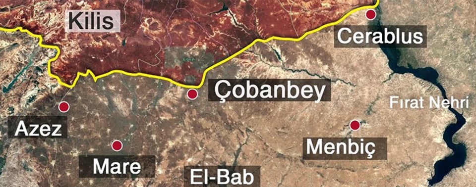 TSK zırhlıları Suriye'nin Çobanbey ilçesine girdi - 2