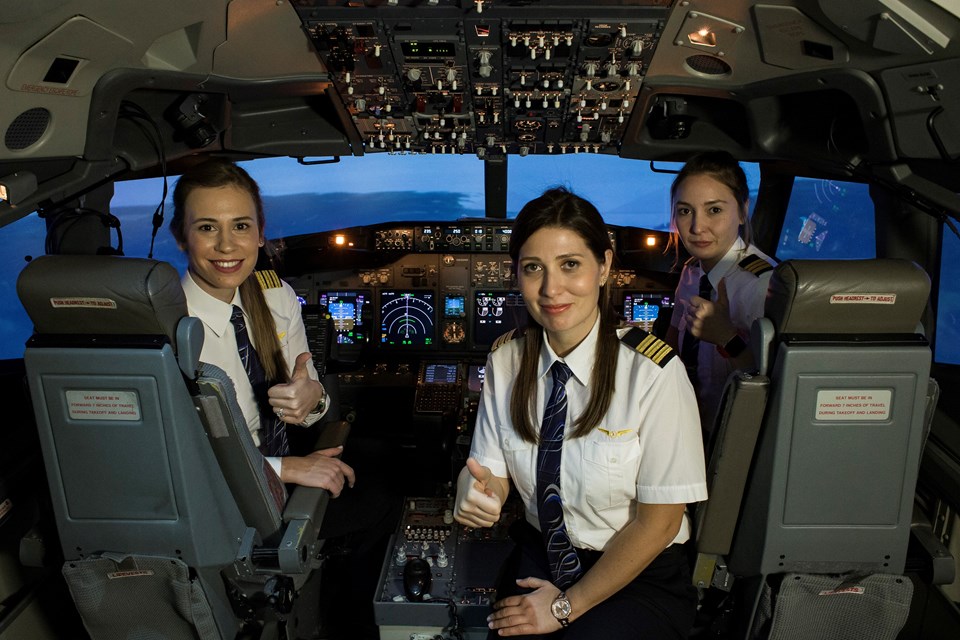 THY, kadın pilot sayısında 211 ile tarihi rekor kırdı - 4