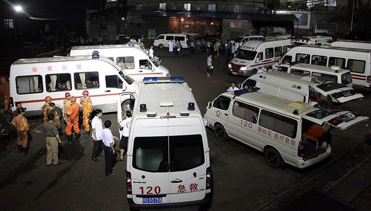 Çin'de yerleşim yerinde patlama
