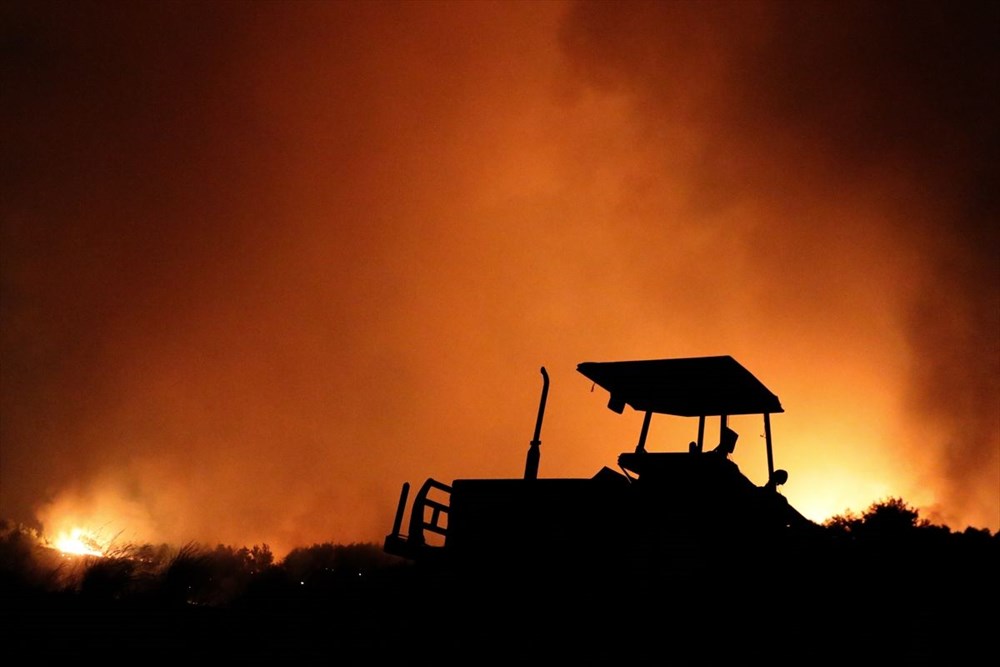 Antalya, Adana, Mersin, Aydın, Muğla, Osmaniye ve Kayseri'de orman yangınları - 39