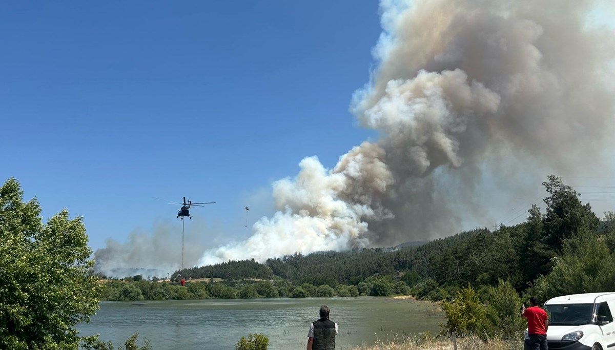 Üç şehirde orman yangını: Ekipler müdahale ediyor