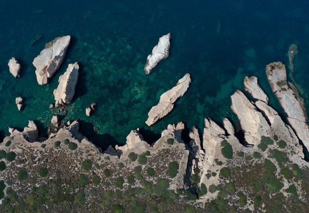 'Denizin Peribacaları' Siren Kayalıkları görenleri şaşırtıyor - 5