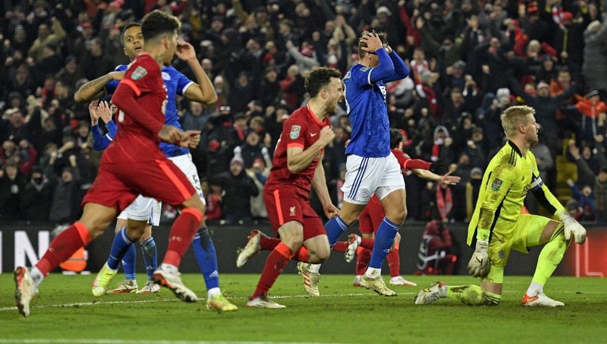 İngiltere Lig Kupası'nda Chelsea, Liverpool ve Tottenham yarı finale kaldı