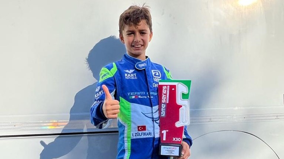 L'atleta di karting di 10 anni İskender Zülfikari è diventato campione italiano - 2