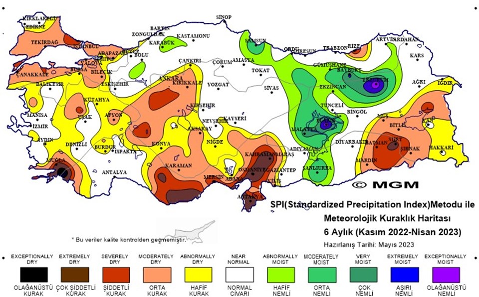 Bahar yağmurları yaradı! Trakya kuraklık haritasından çıktı - 2